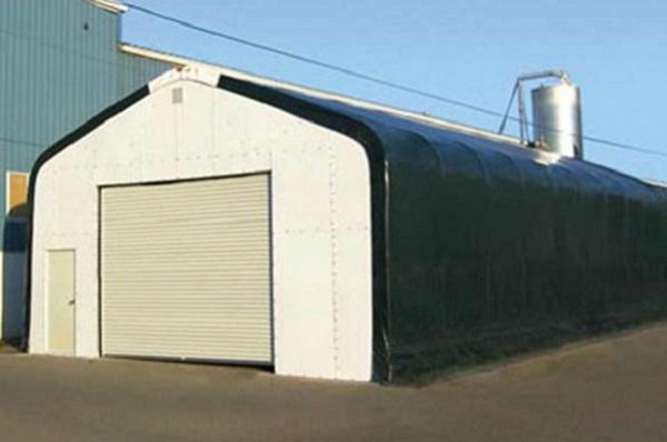 28'Wx30'Lx17'H enclosed A frame storage shed